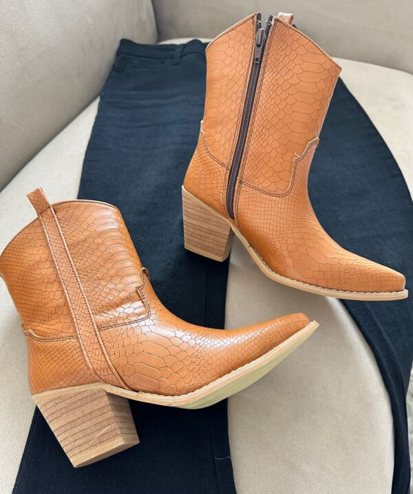 BOTA TEXAS CAMEL PITON - Imagen 3
