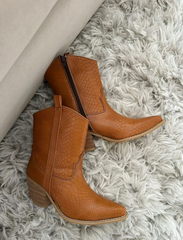 BOTA TEXAS CAMEL PITON - Imagen 2