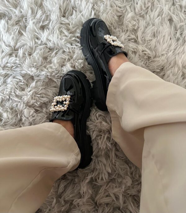 LOAFERS PEARLS CHAROL