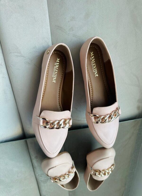 FLATS CHAIN NUDE - Imagen 2